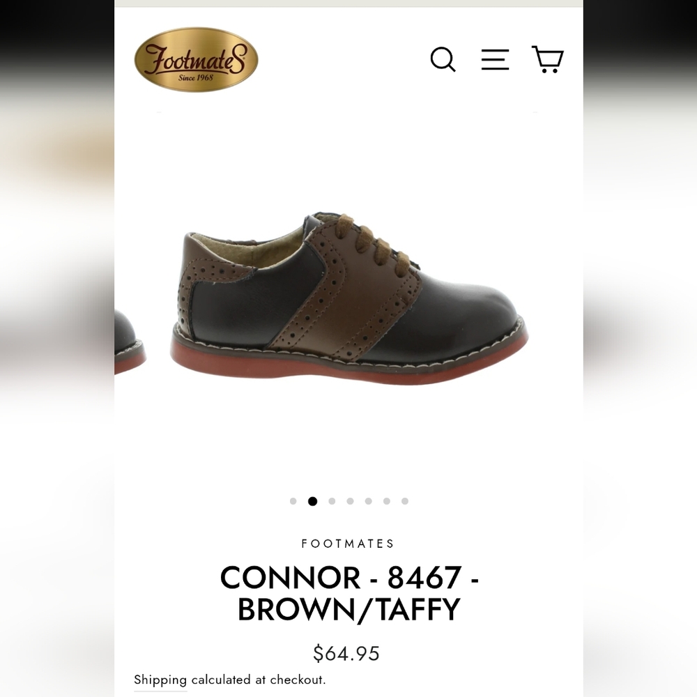 FootMates Connor Brown and Taffy Dress Shoes ~sz 6w